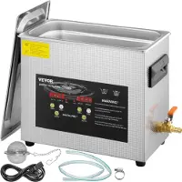 Vevor 6L Verbeterde ultrasone reiniger (200W verwarming