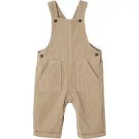 Vertbaudet Salopette van ribfluweel babyjongen taupe