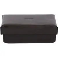 DECOR WALTHER Opbergbox Nappa DUO Zwart Bruin
