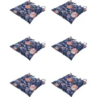 Madison - Zitkussen - Universeel - 6 stuks - 46 x 46 cm - Maxime Indigo - Tuin - Toscane