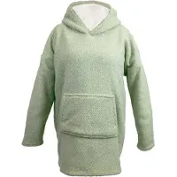 Unique living hoodie luna tea green -70x87cm
