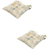 Madison - Zitkussen - Universeel - 2 stuks - 46 x 46 cm - Sophie Blue - Tuin - Waterafstotend
