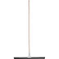MSV Vloertrekker/douchetrekker voor water - metaal/natuurrubber - breedte 60 cm - houten steel 120cm