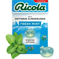 Ricola Fresh Mint Suikervrij Doosje 50 gr