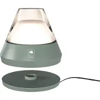 Leonardo tafellamp glas SALERNO - Olijf groen, RGB, oplaadbaar - dimbaar - voor binnen en buiten - acculamp