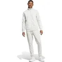 Adidas Sportswear 3-Stripes Trainingspak Full-Zip Grijs Wit