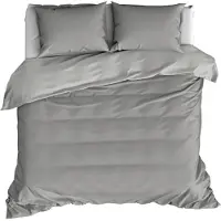 De Witte Lietaer Dekbedovertrek Olivia Dove Satijn-260 x 200 / 220 / 240 cm | Extra Breed