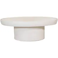 Giga Meubel Salontafel Tess Ovaal Beige 90cm