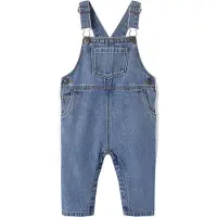 Vertbaudet Babytuinbroek van denim stone