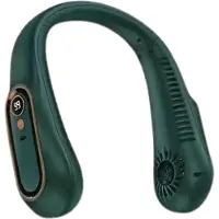 Universeel Bovista Nekventilator - Draagbare Gezichtsventilator - Neck Fan - Met Koeling - Hals - Hoofd - Groen - Zomer