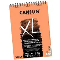 Canson Schrijfblok A4 Blanco Spiraal gebonden Papier Bruin Geperforeerd 240 Pagina's