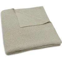 Jollein Deken Babybedje 100x150 Basic Knit Olive Green