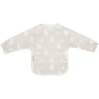 Jollein x Nijntje Slab Waterproof Met Mouw Miffy&Snuffy - Nougat