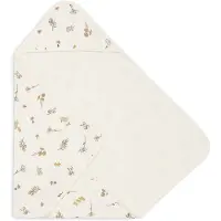 Jollein - Badcape 75x75cm - Baby Handdoek met Badcape, Omslagdoek, Badponcho - Riverside