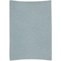 Jollein Aankleedkussenhoes Jersey 50x70cm Twinkling Sea Green
