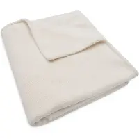 Jollein - Deken Ledikant 100x150cm - Dekentje Baby - Cosy Knit Ivory/Velvet