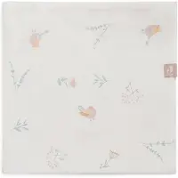 Jollein - Baby Laken Wieg - 75x100cm - Babybed - Katoen - Lovely Birds