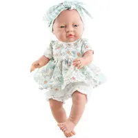Paola Reina Pop Bebitos meisje bloem (42cm)