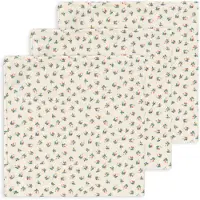 Konges Sløjd 3 Pack Muslin Cloth Gots | Fleur Coloré