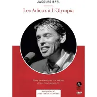 Cd Jacques Brel - Les Adieux A L Olympia Dvd +