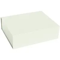 HAY Colour Opbergbox L Kalkwit - Dozen en kisten Karton Chalk White - AB350-A603-AO67