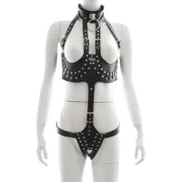 Vscnovelty Fetish dress - zwart