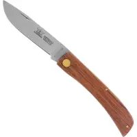 Metallo Zakmes - Inklapbaar - RVS Lemmet - Houten Heft - 75 mm