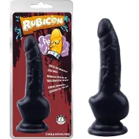 Chisa Novelties Zwarte dildo Met Zuignap 17.8 cm
