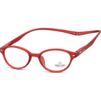 Montana MR61D Leesbril met magneetsluiting +1.00 Rood