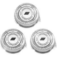 Pitt & co. 3 Scheerkoppen geschikt voor Philips HQ8/50 – Scheerkoppen set – Scheer opzetkoppen – Shaving blades – 3 stuks