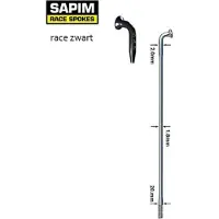 Sapim Race Inox J-bend Spaak 100 Eenheden
