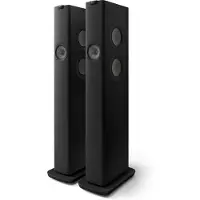 KEF LS60 Wireless vloerstaande speakers - zwart