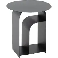 Goossens Bijzettafel Minna, metaal groen,, 38 x 45 x 38 cm