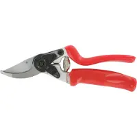 Metallo Snoeischaar - Ergonomisch Rolhandvat - 215 mm - Rood - voor Dikke Takken en Draad