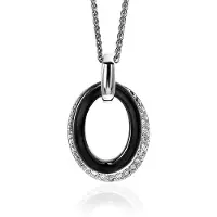 Orphelia Silver 925 Zh-7067 Pendant Ceramic With Zirc
