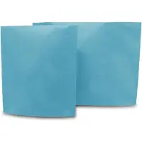 Artipack 20 stuks | Papieren verzendzakken| Aqua blauw | 30 + 8 x 36 cm (Webshop)