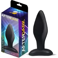 Afterdark - Dolmen Butt Plug Silicone Size M 10.5 Cm X 3 Cm