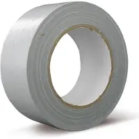 Technotape Ducttape 600 UV (S) wit 50 mm rol 25 m1