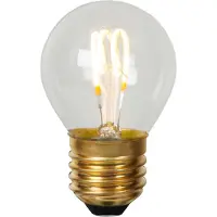 Lucide LED lamp, bolvormig, E27, 3W, 2700K, warm wit, G45, artikelnummer 49045/03/60,