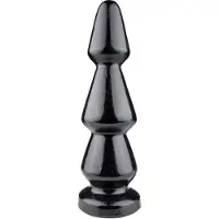 HardToys XXL Anaal Plug Stilix 32cm | 3-Traps PVC Buttplug met 4-8,5cm Diameter | Waterproof | Voor Gevorderden
