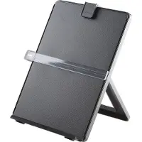 Fellowes Documenthouder - houdt 125 vellen - Ergonomisch - Met regellezer - Zwart