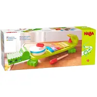 Haba Xylofoon - Krokodil - Groen - - OneSize - Muziekinstrumenten