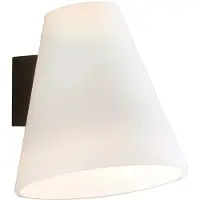 LUCANDE Wandlampe , Timido, dimbare, Wit, Woonkamer, Glas