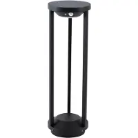 LUCANDE Buitenverlichting , Evelis, Zwart, Terras, Aluminium, Modern