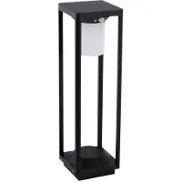 LUCANDE Buitenverlichting , Nilea, Zwart, Terras, Aluminium, Modern