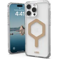 Uag Plyo Backcover MagSafe voor de Apple iPhone 16 Pro Max - Ice Gold
