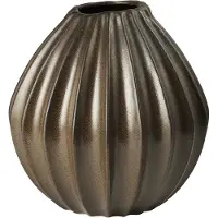 Fyrklövern Wide vaas L 30 cm Brown