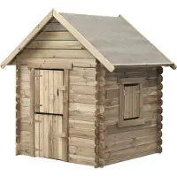 Intergard Houten speelhuisje grenen Lodewijk 150x124x160cm