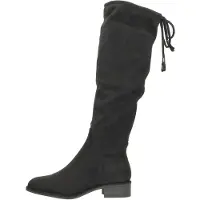 Marco Tozzi Boots 'Lange Laarzen' zwart