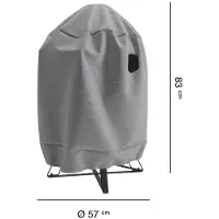 Aquashield Buitenkeukenhoes M Grey (135 x 52 x 101 cm)